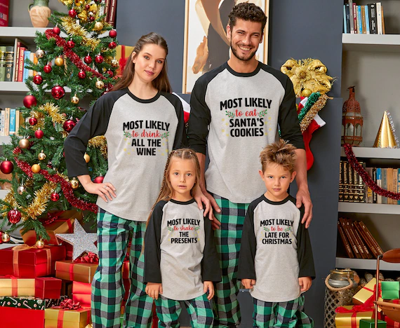 family raglan t-shirt