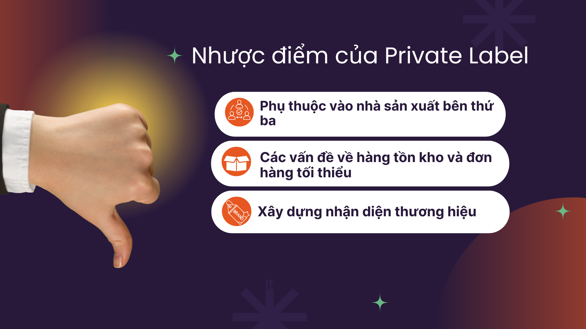 Nhược điểm của Private Label 