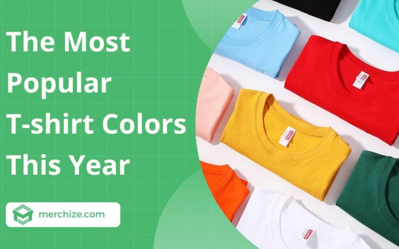 The Most Popular T-shirt Colors