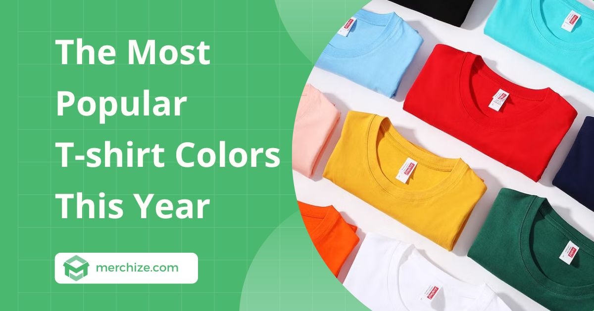 The Most Popular T-shirt Colors