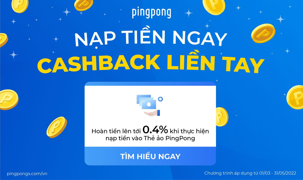 cash back khách hàng thân thiết