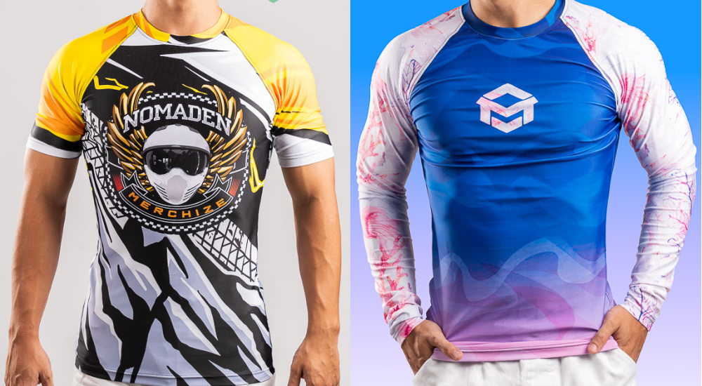 rash guard long sleeves vs short sleeves