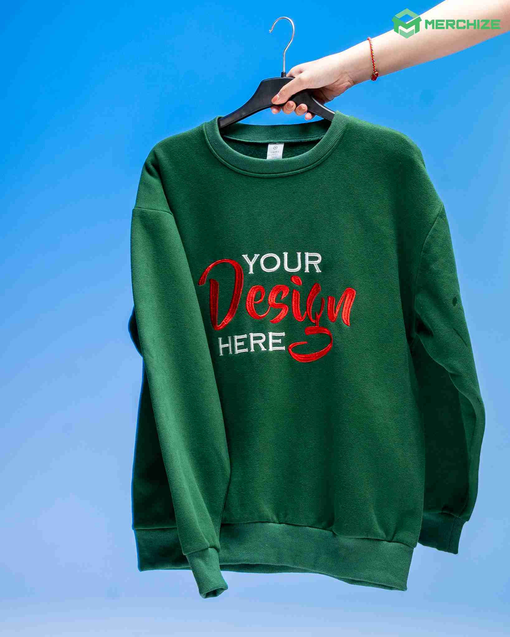 Embroidered Classic Unisex Sweatshirt