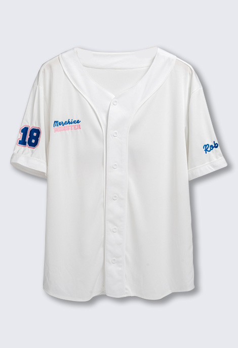 Embroidered Unisex Baseball Jersey