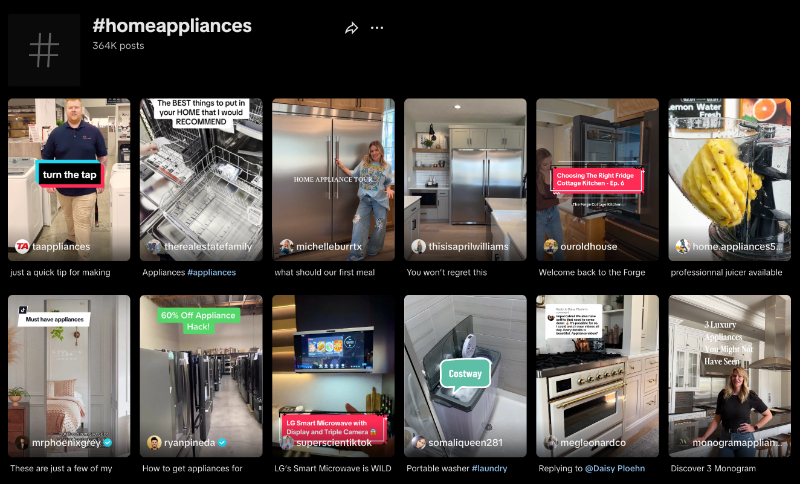 home applicances best TikTok products to sell