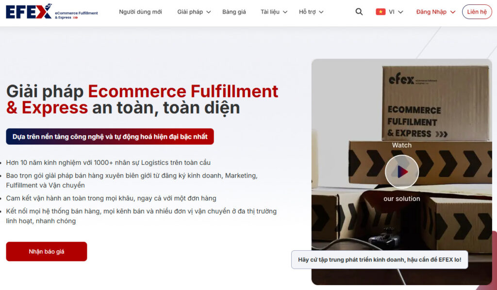 công ty fulfillment efex asia