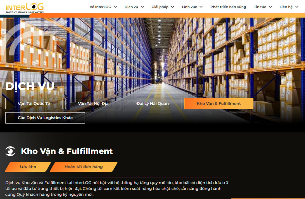 công ty fulfillment interlog