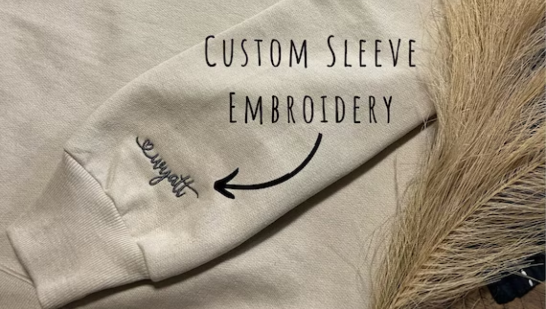 Cuff embroidery ideas 