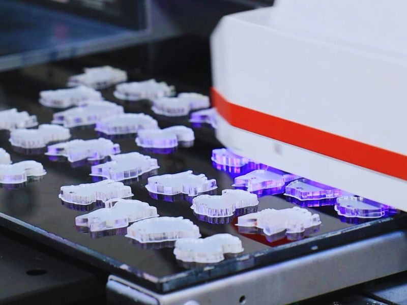 laser cutting and UV printing