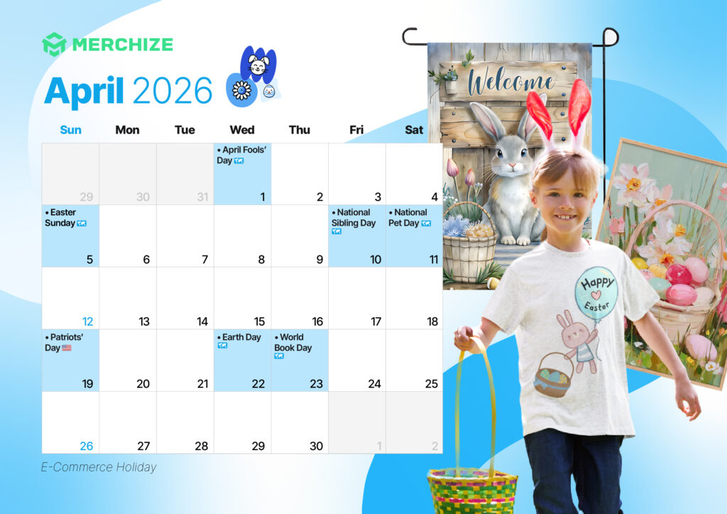 2026 E-Commerce Holiday Calendar april