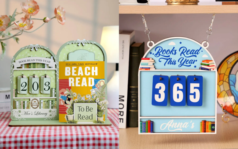 book tracker sign
