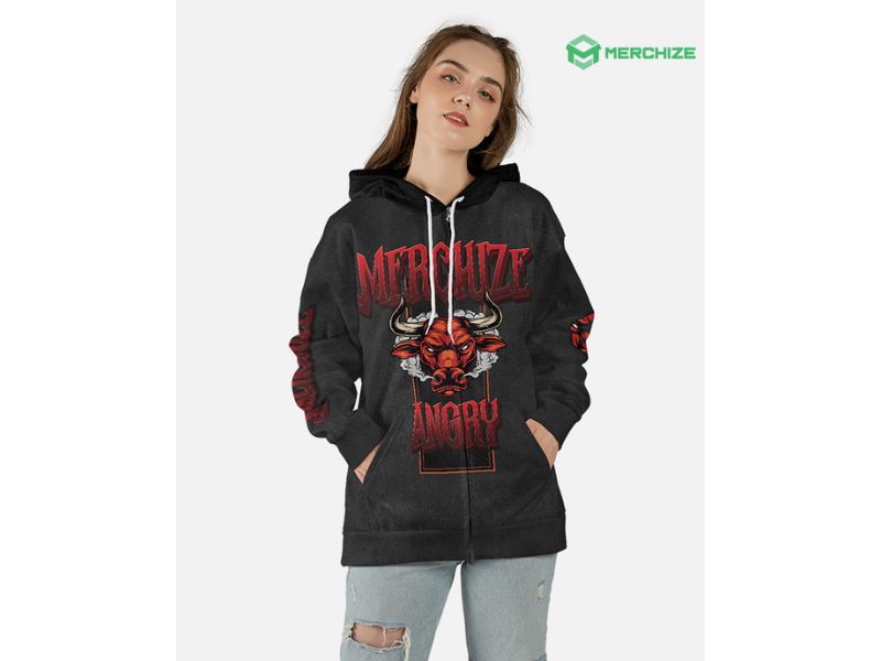 Branded hoodie