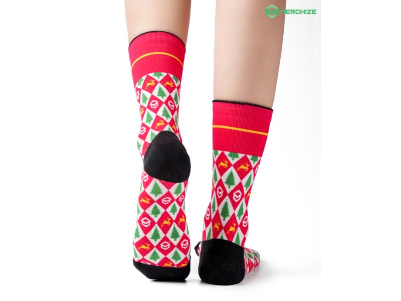 Branded socks