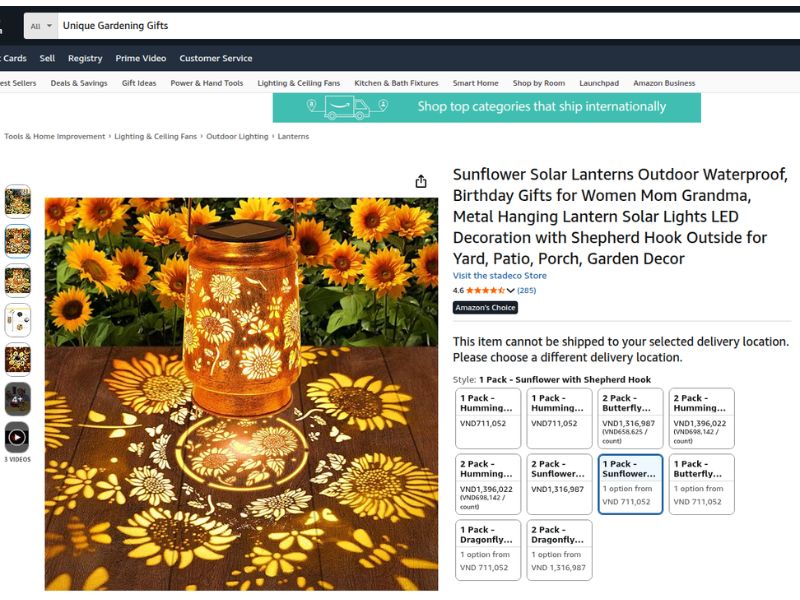 Solar garden lights