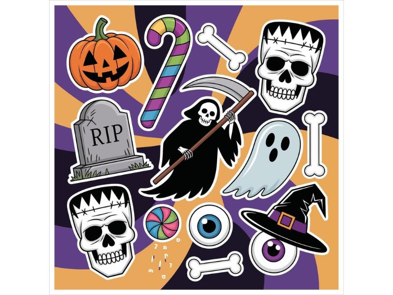 Spooky Stickers