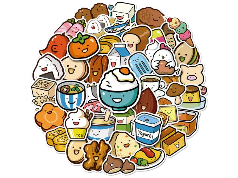 Vegetables Stickers