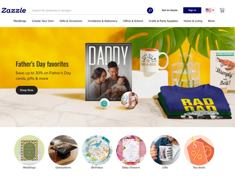 Zazzle replace TeePublic