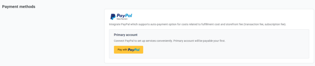 add paypal payment