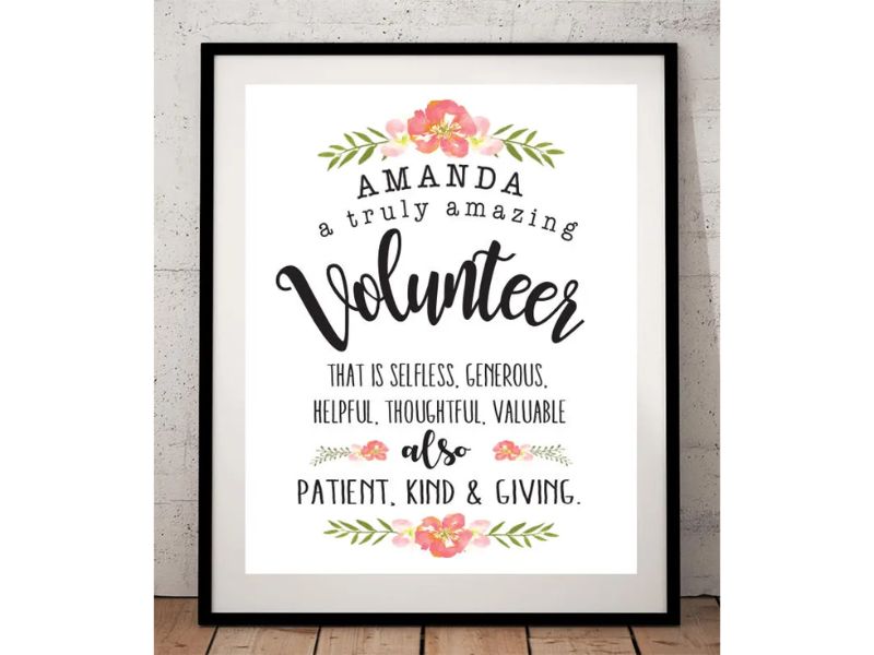 canvas for volunteer