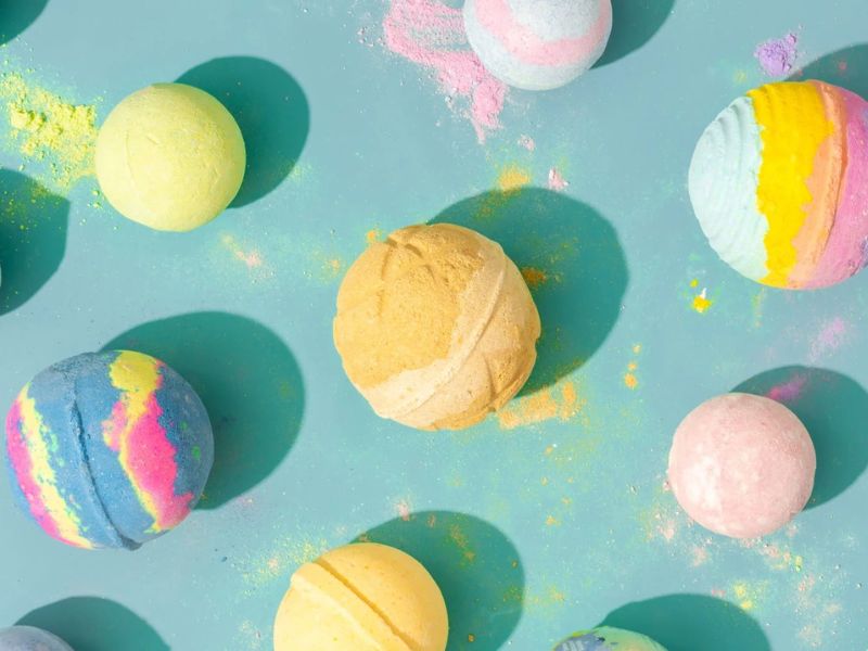 sell Bath bombs to start a business