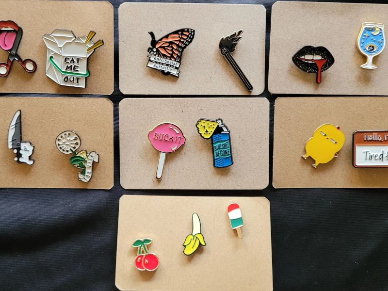 sell Enamel pins to start a business