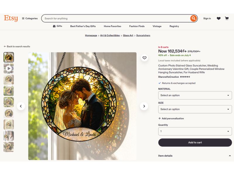 wedding Stained Glass Decor