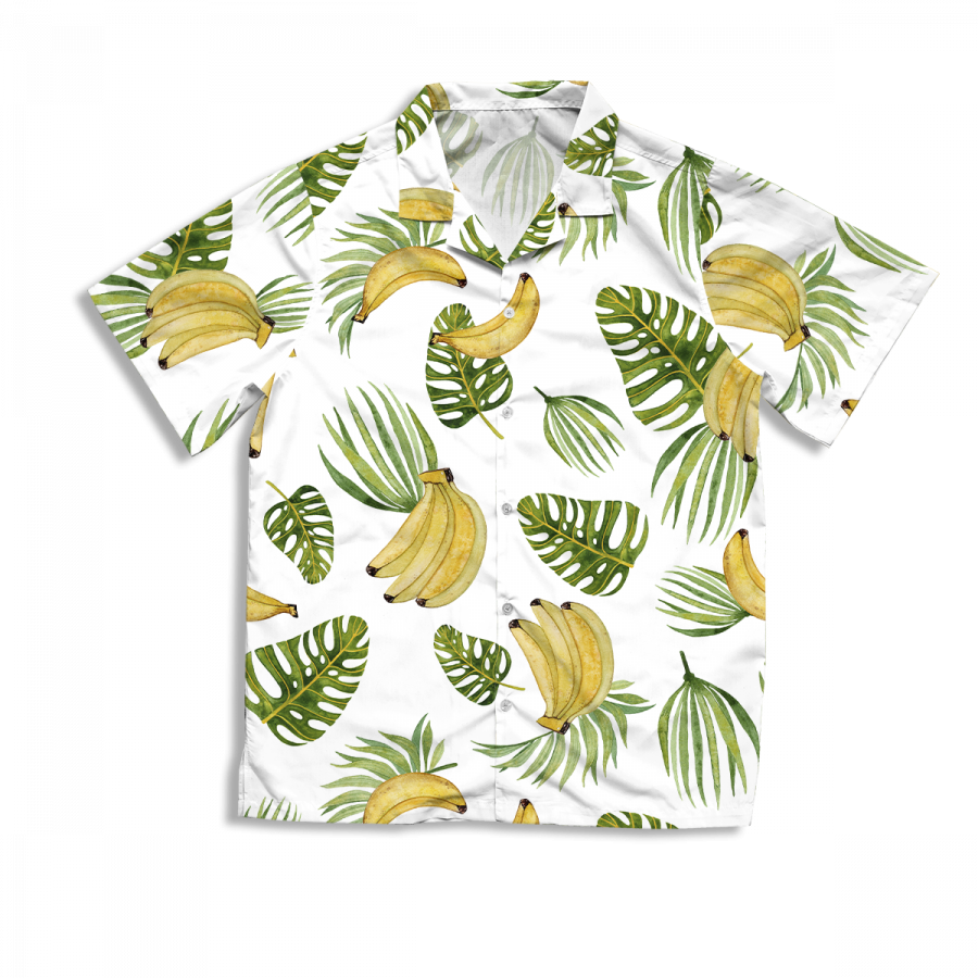 Short Sleeve Hawaiian Shirt Front